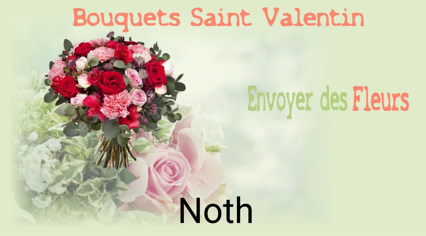 Roses de Saint-Valentin livrées à Noth